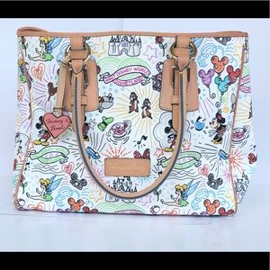 Dooney and Bourke Disney Sketch Purse